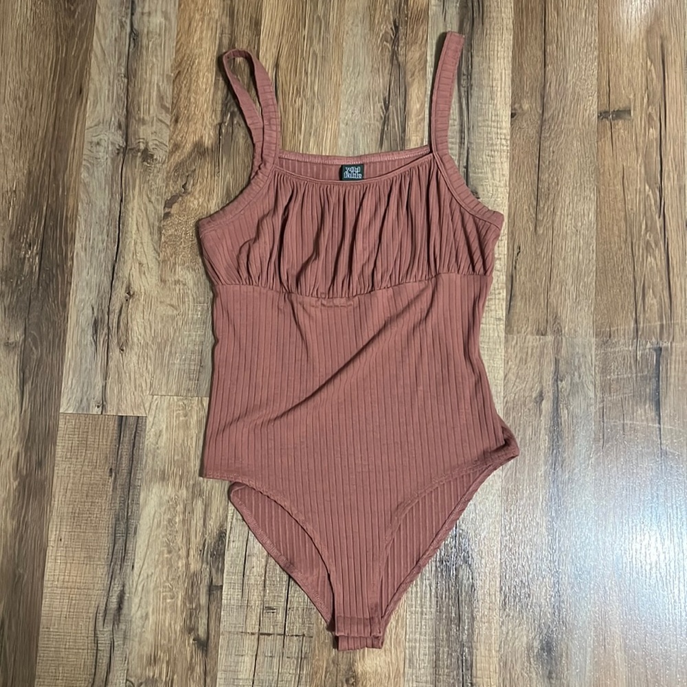 Wild Fable Ribbed Body Suit